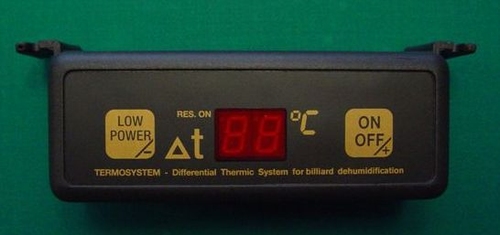 energy-zuininge-thermostaat inclusief bedrading voor Biljart