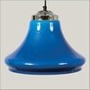 Klokmodel transparant blauw